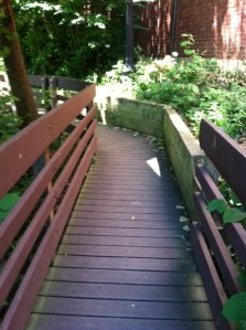 river trail at Kent Ohio